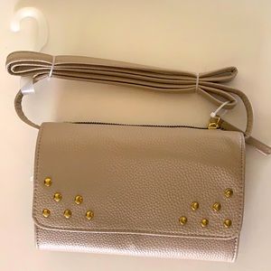 NEW Crossbody/ color Taupe